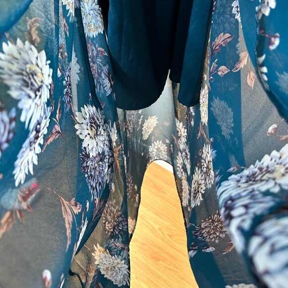 GAL Meets Glam Georgia‎ Floral Maxi Dress  Size 0 - Picture 5 of 8